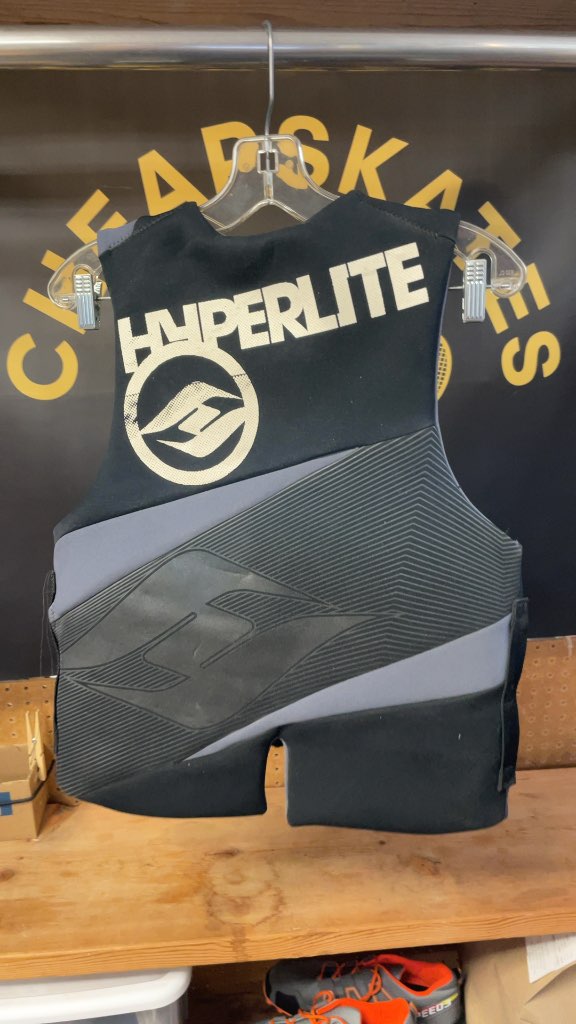 Hyperlite Men's Medium Life Jacket - Grey/Black