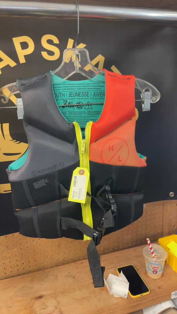 Hyperlite Youth Life Jacket (55-88 lbs)
