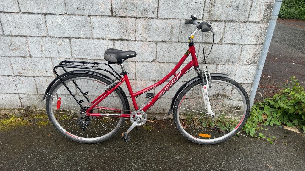Infinity Boss H-Four Hybrid Bike Red Used