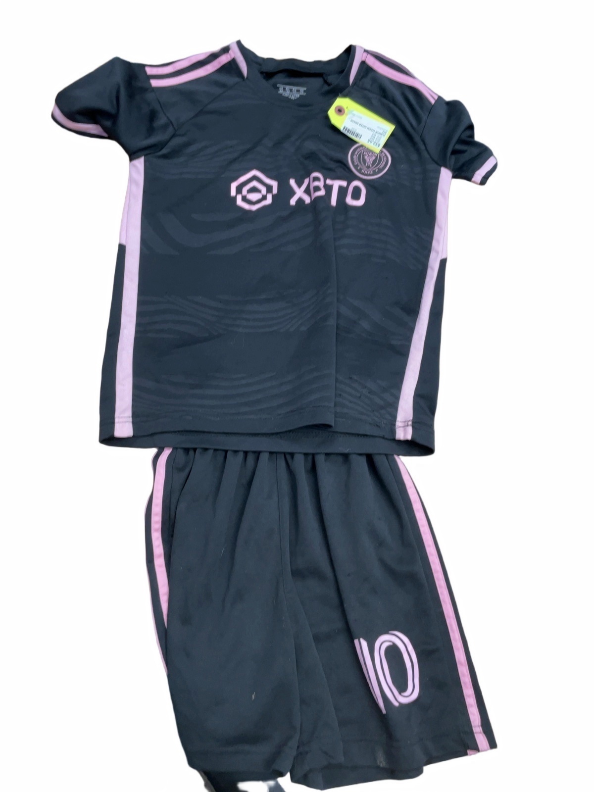 Inter Miami Messi Kit Size 26 Black/Pink - image 1
