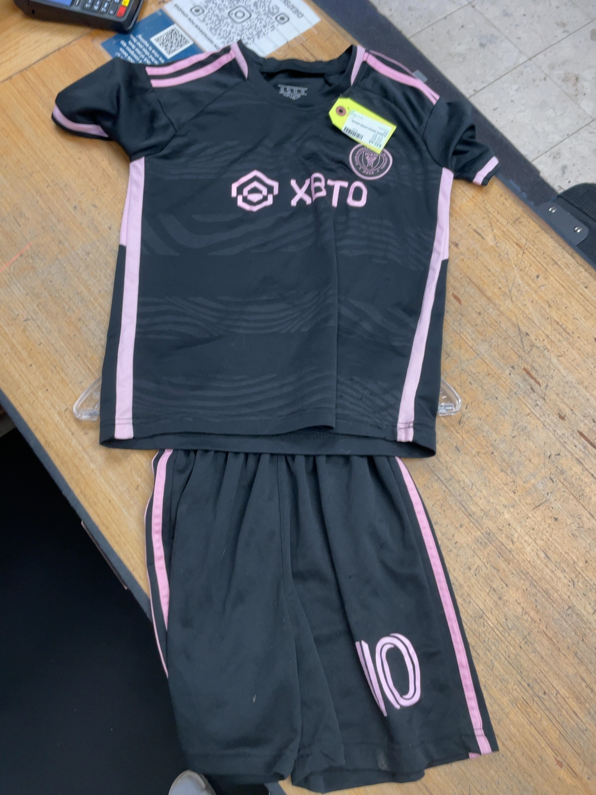 Inter Miami Messi Kit Size 26 Black/Pink