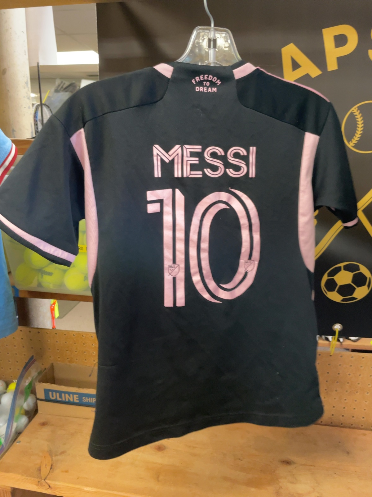 Inter Miami Messi Kit Size 26 Black/Pink