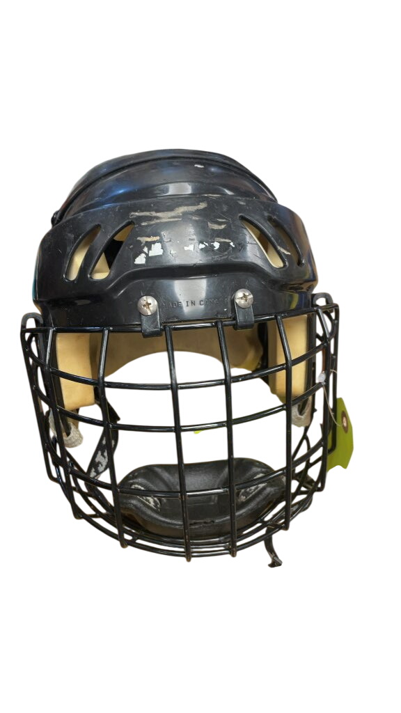 Itech Skating Helmet with Cage - Black - 51-55cm