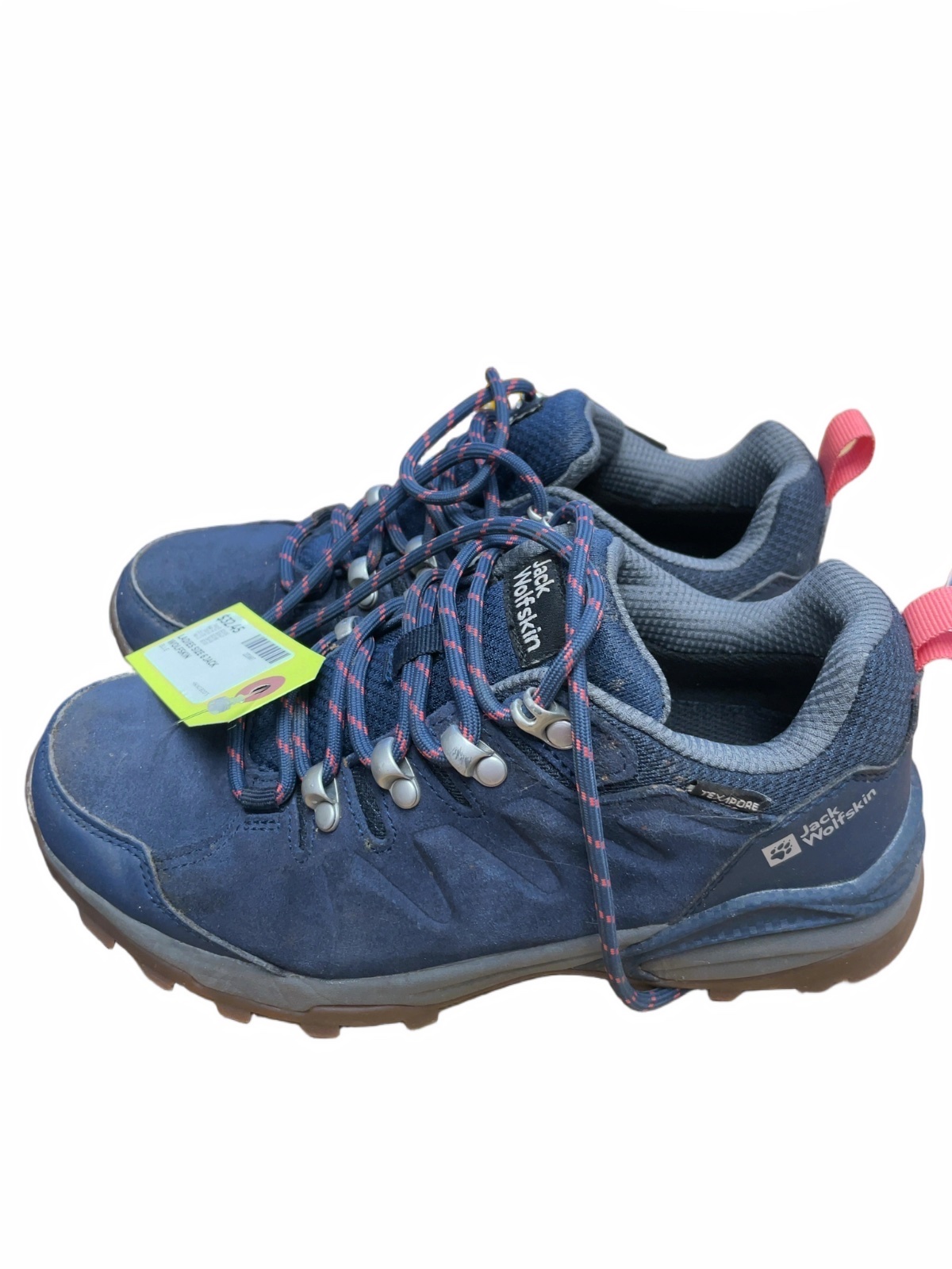 Jack Wolfskin Ladies Size 6 Hiking Boots Blue