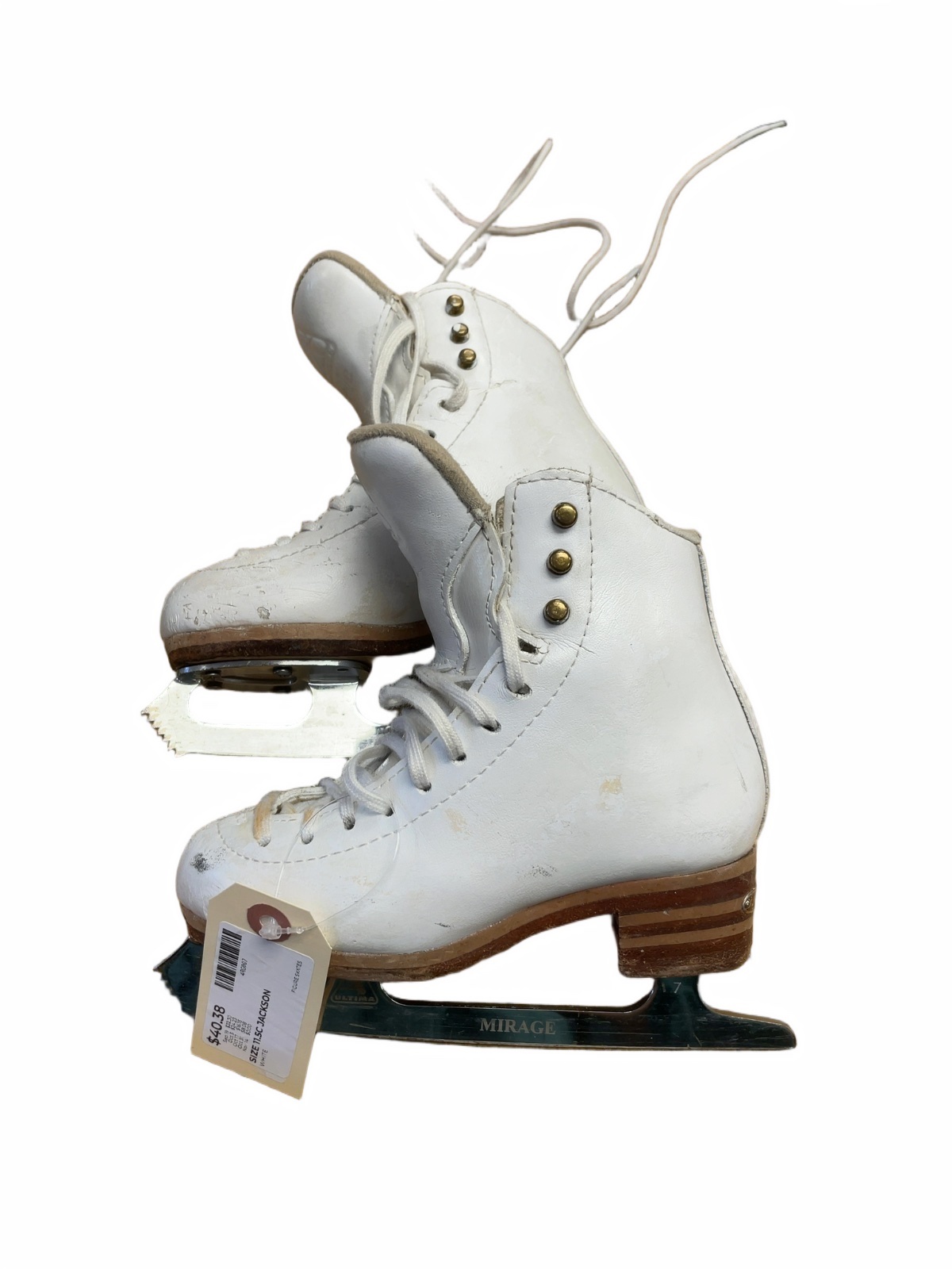 Jackson Elle Size 11.5C Figure Skates - image 1