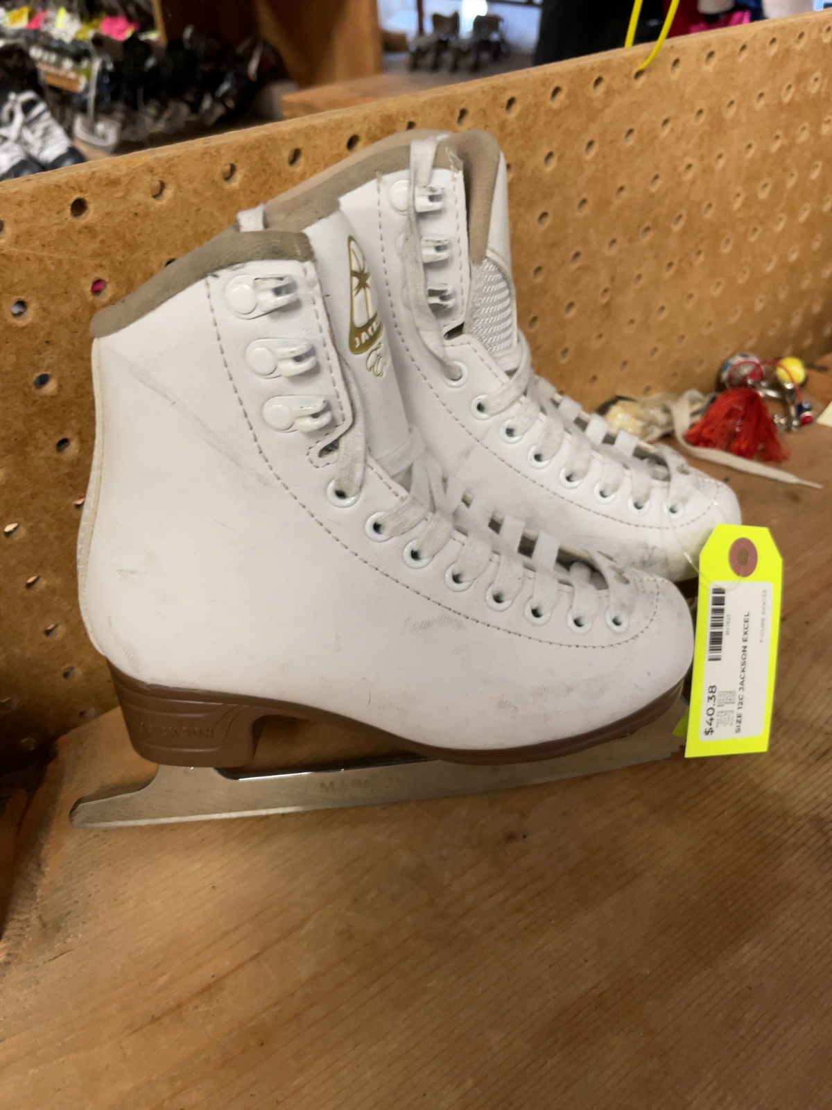 Jackson Excel Size 12C Figure Skates