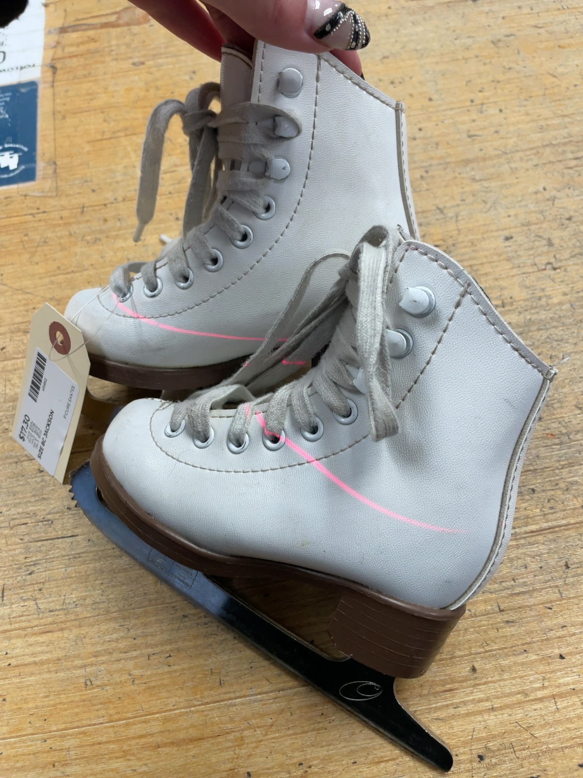 Jackson Figure Skates 8C White