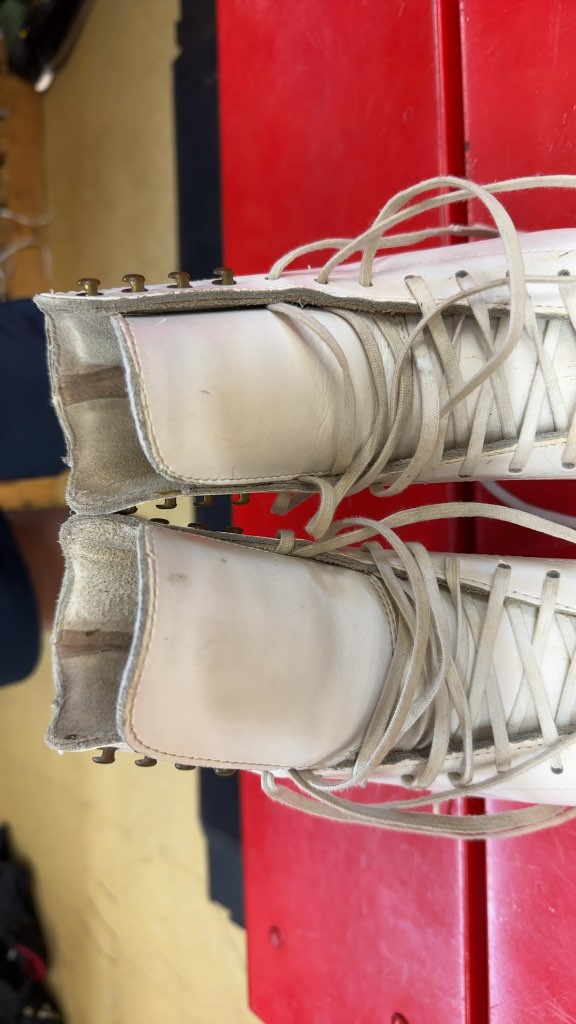 Jackson Figure Skates Mark IV White Used Size 4