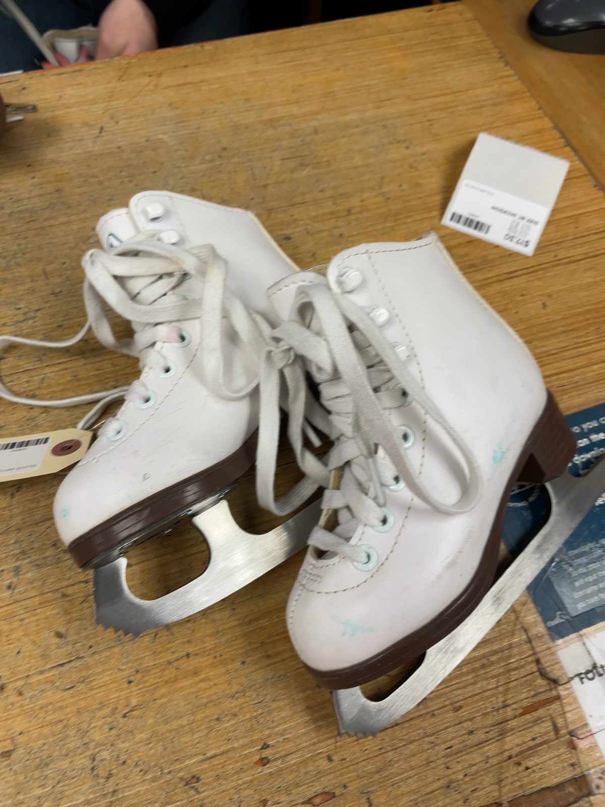 Jackson Figure Skates Size 9C White