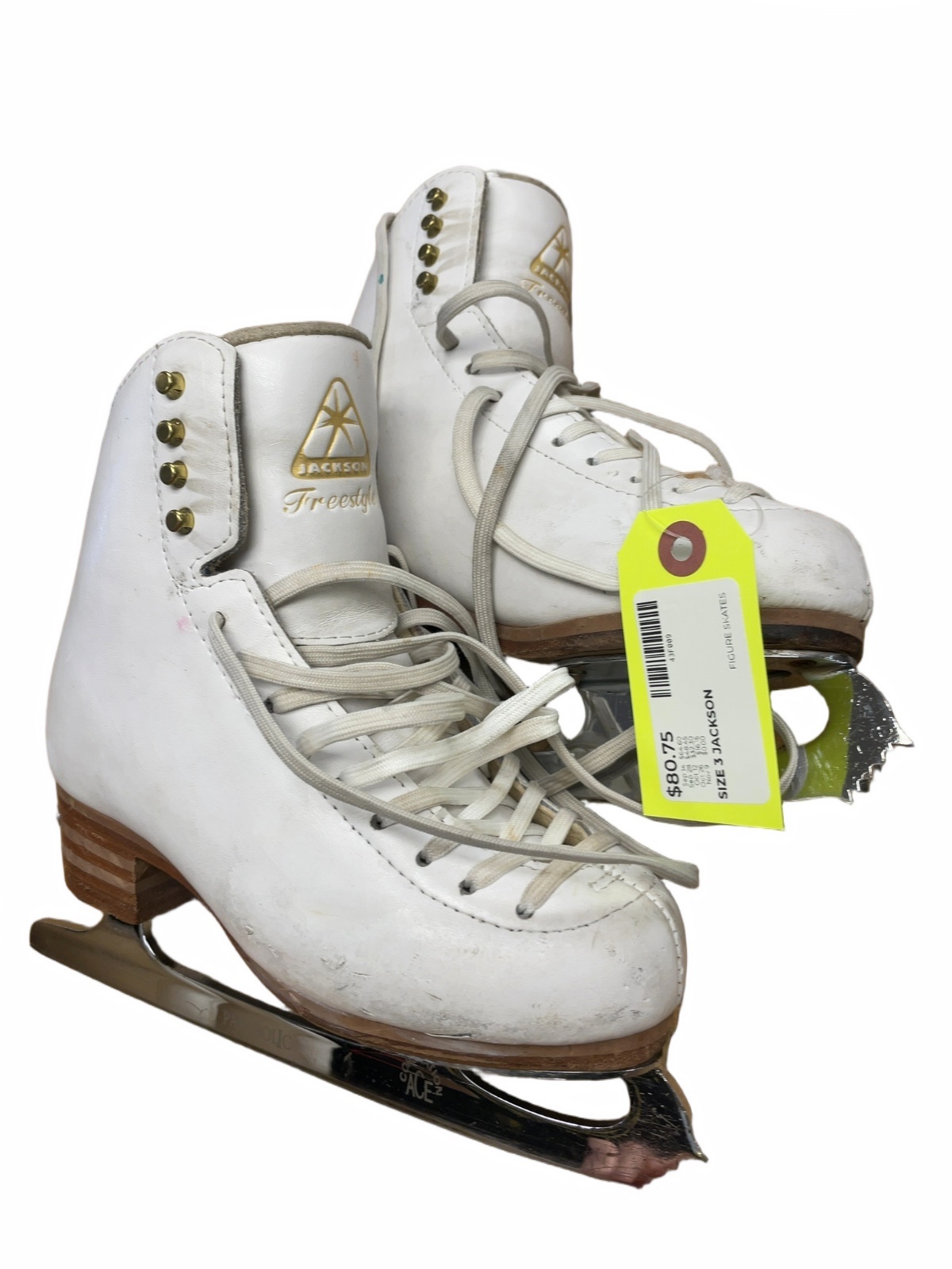 Jackson Freestyle Size 3 Figure Skates - image 1