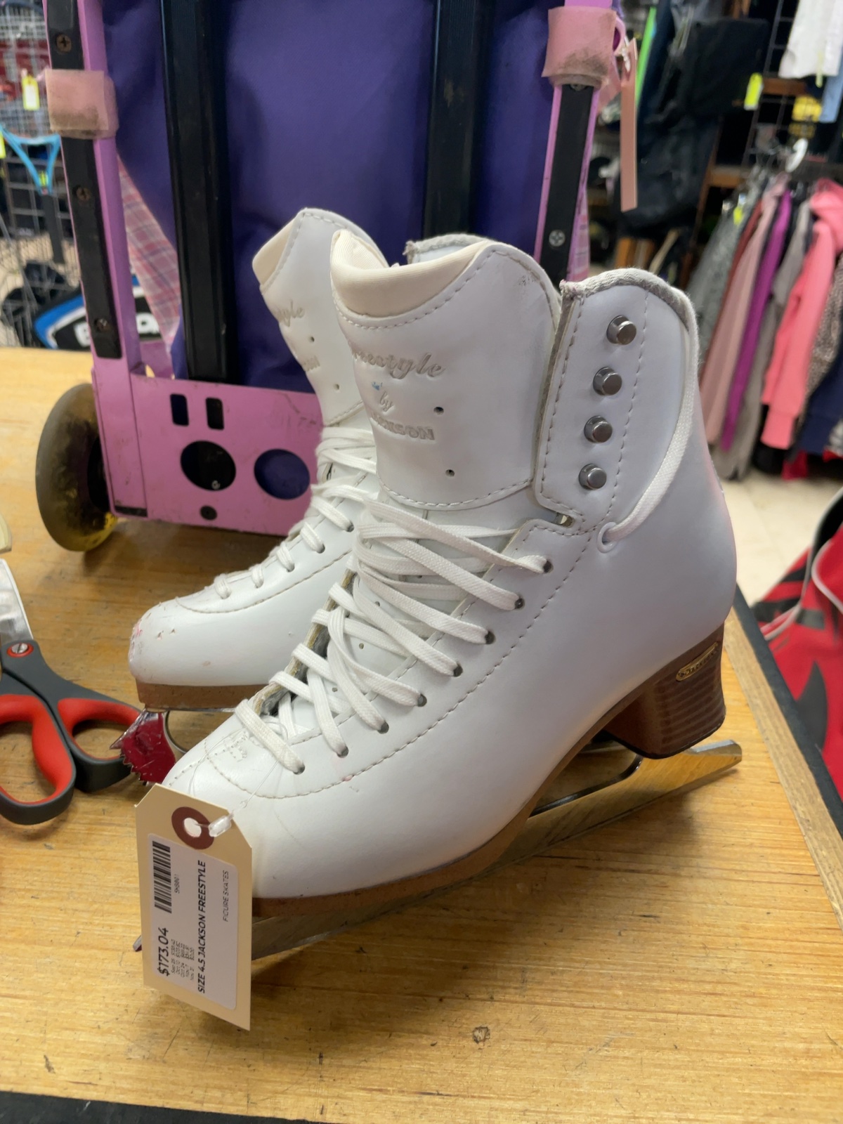Jackson Freestyle Size 4.5 Figure Skates