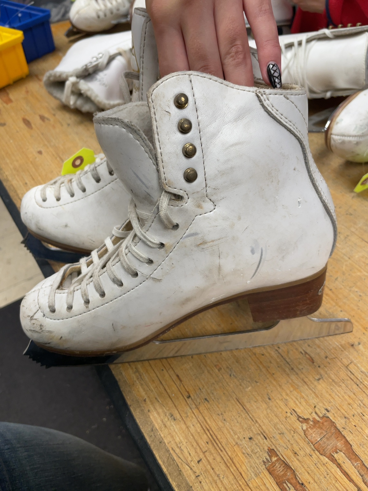 Jackson Freestyle Size 5.5 White Figure Skates
