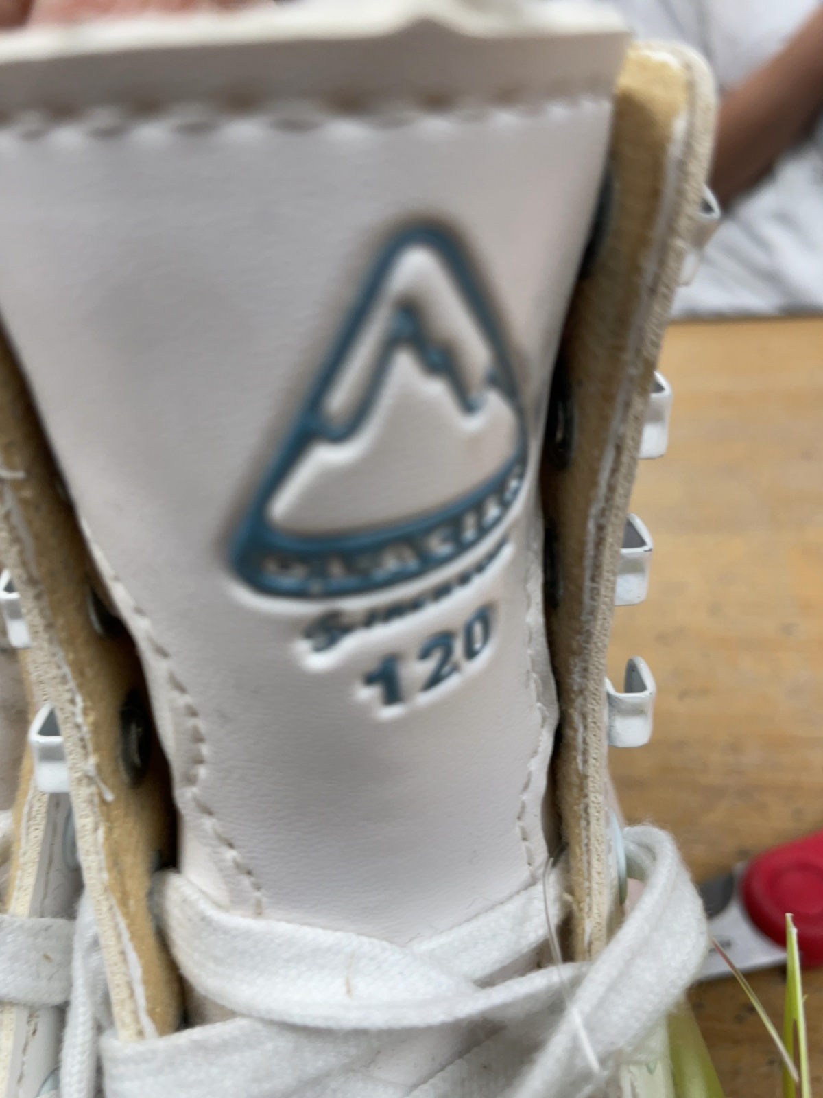 Jackson Glacier 120 Size 11C White Figure Skates