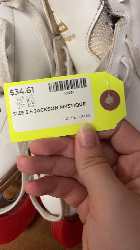 Jackson Mystique Figure Skates