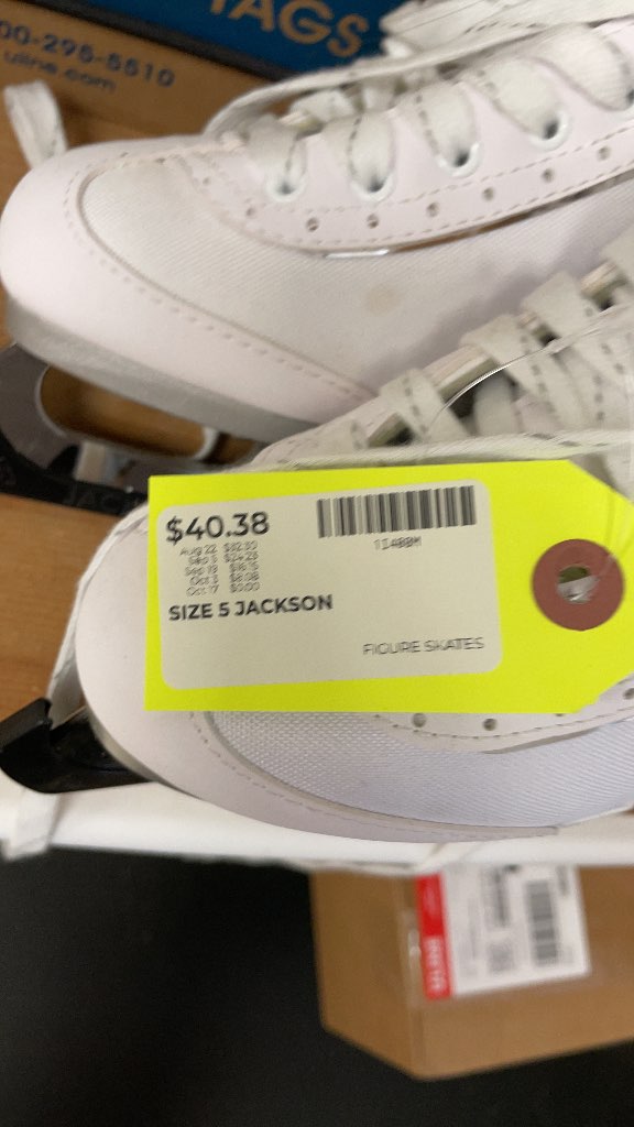 Jackson Rave Figure Skates Size 5