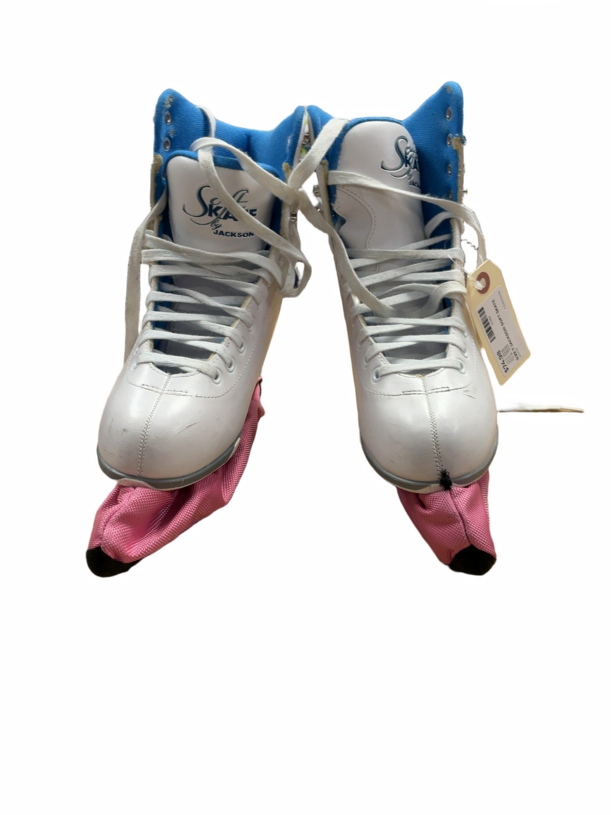 Jackson Soft Skate Size 7 White Figure Skates - image 1