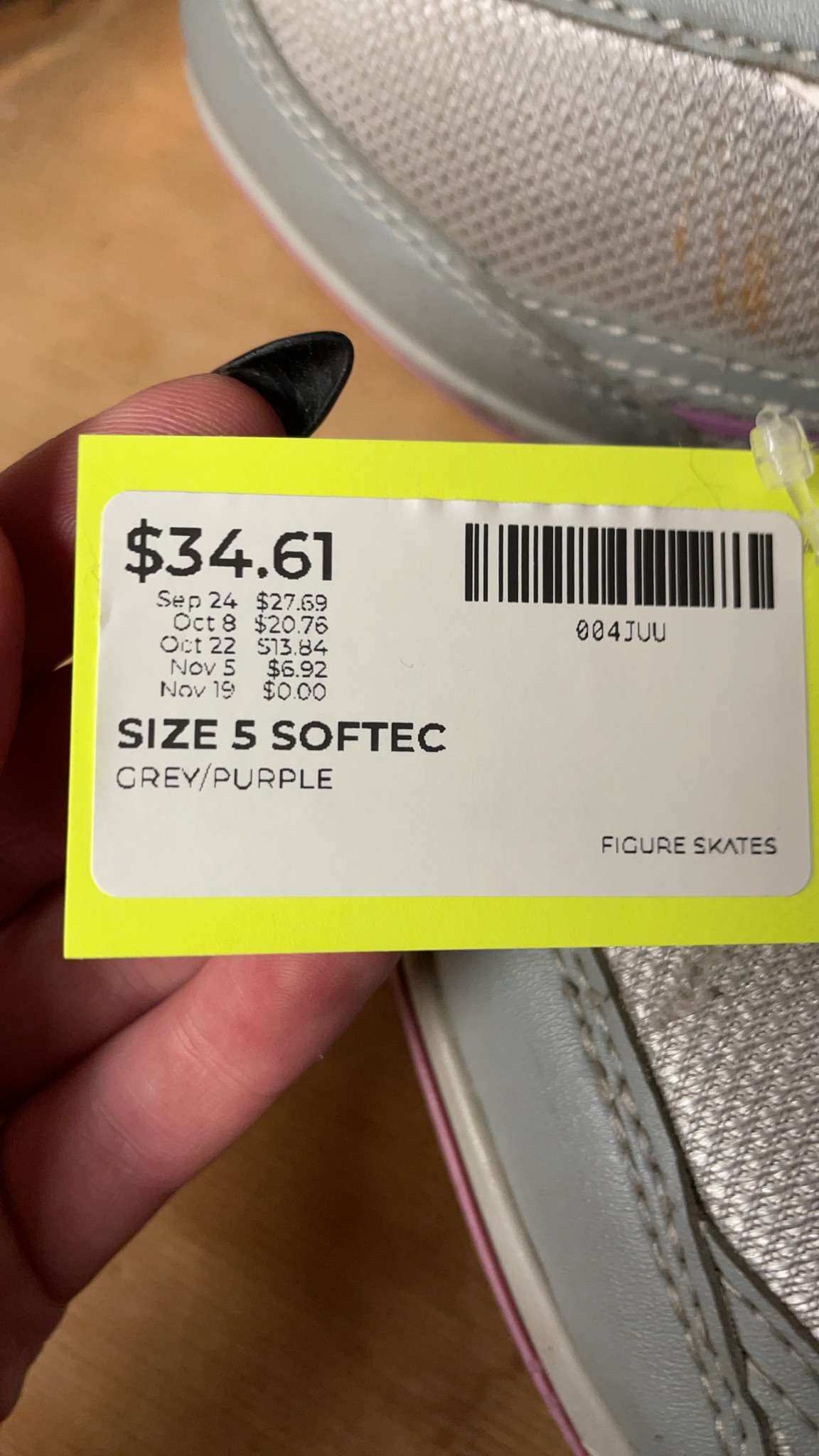 Jackson Softec Size 5 Figure Skates