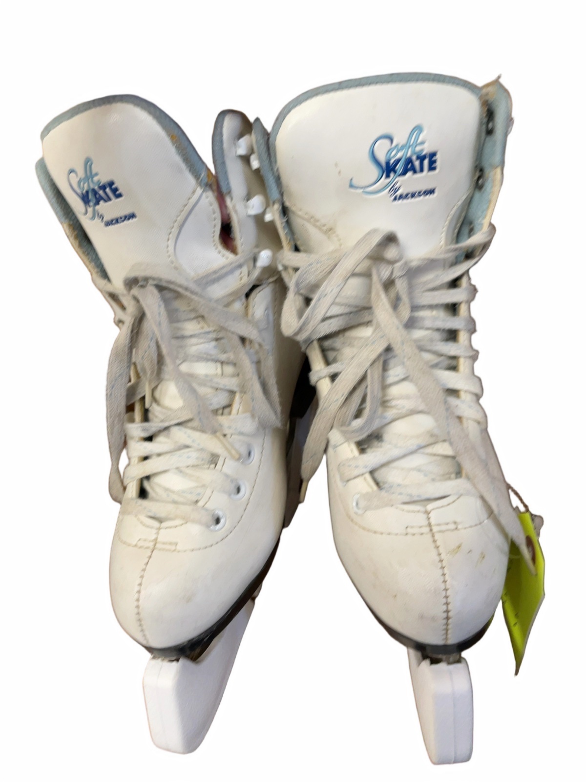 Jackson SoftSkate Size 3 White Figure Skates - image 1