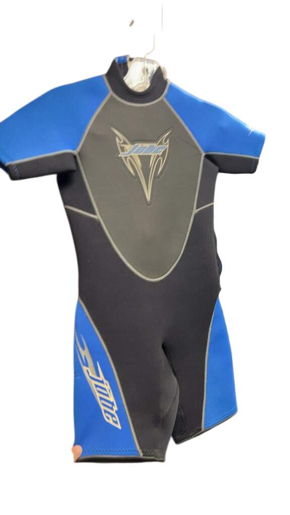 Jobe Kids Short Wetsuit - Blue/Black - Size 10 - image 1