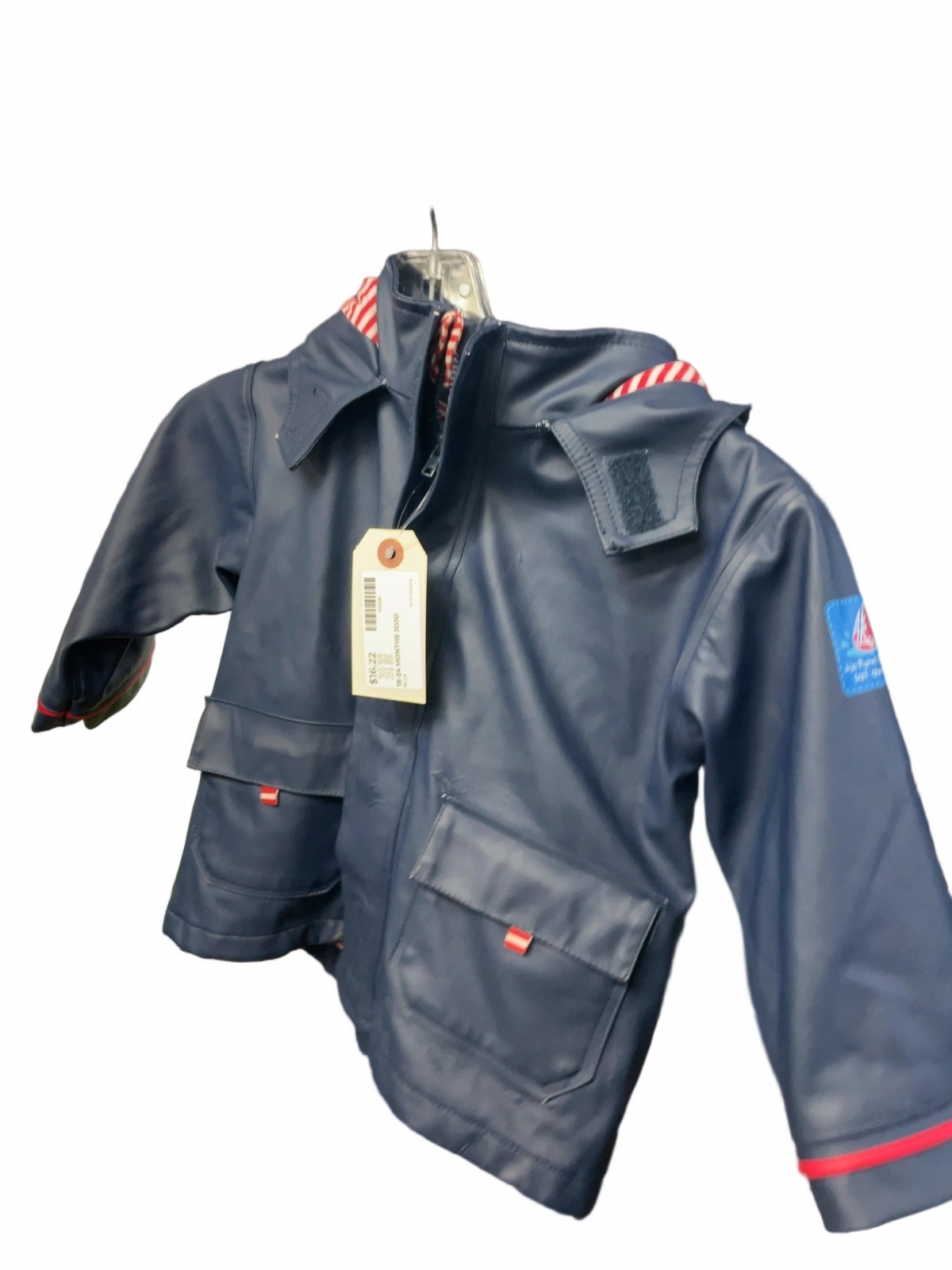 JoJo Maman Bébé Rain Jacket 18-24 months Blue - image 1