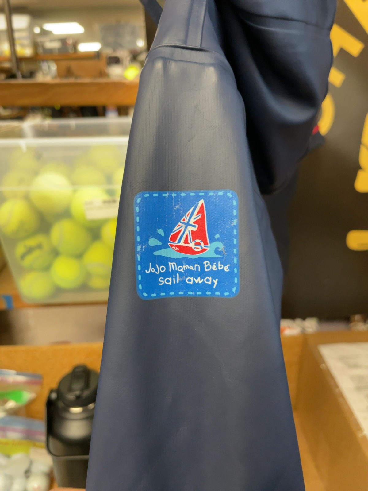 JoJo Maman Bébé Rain Jacket 18-24 months Blue