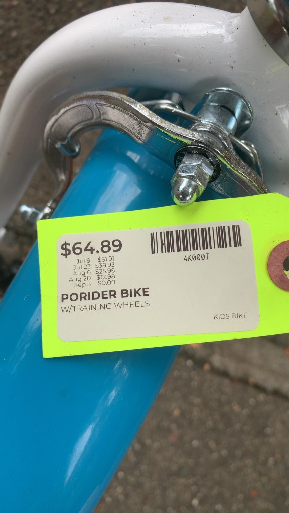 Joyride 16" Kids Bike with Training Wheels