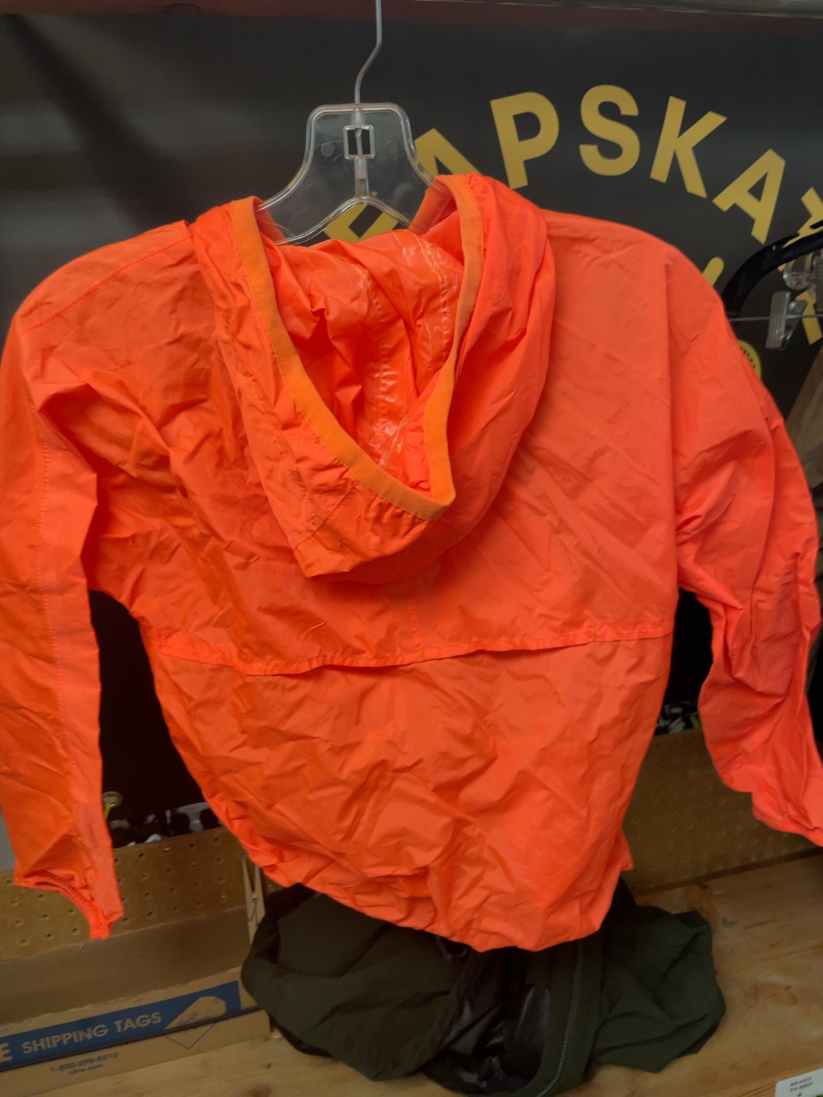 K-Way Jacket Shell Junior 8 Orange