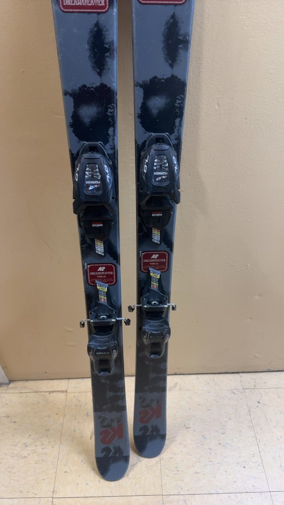 K2 Dreamweaver Skis with Marker 7.0 Bindings Used 149cm