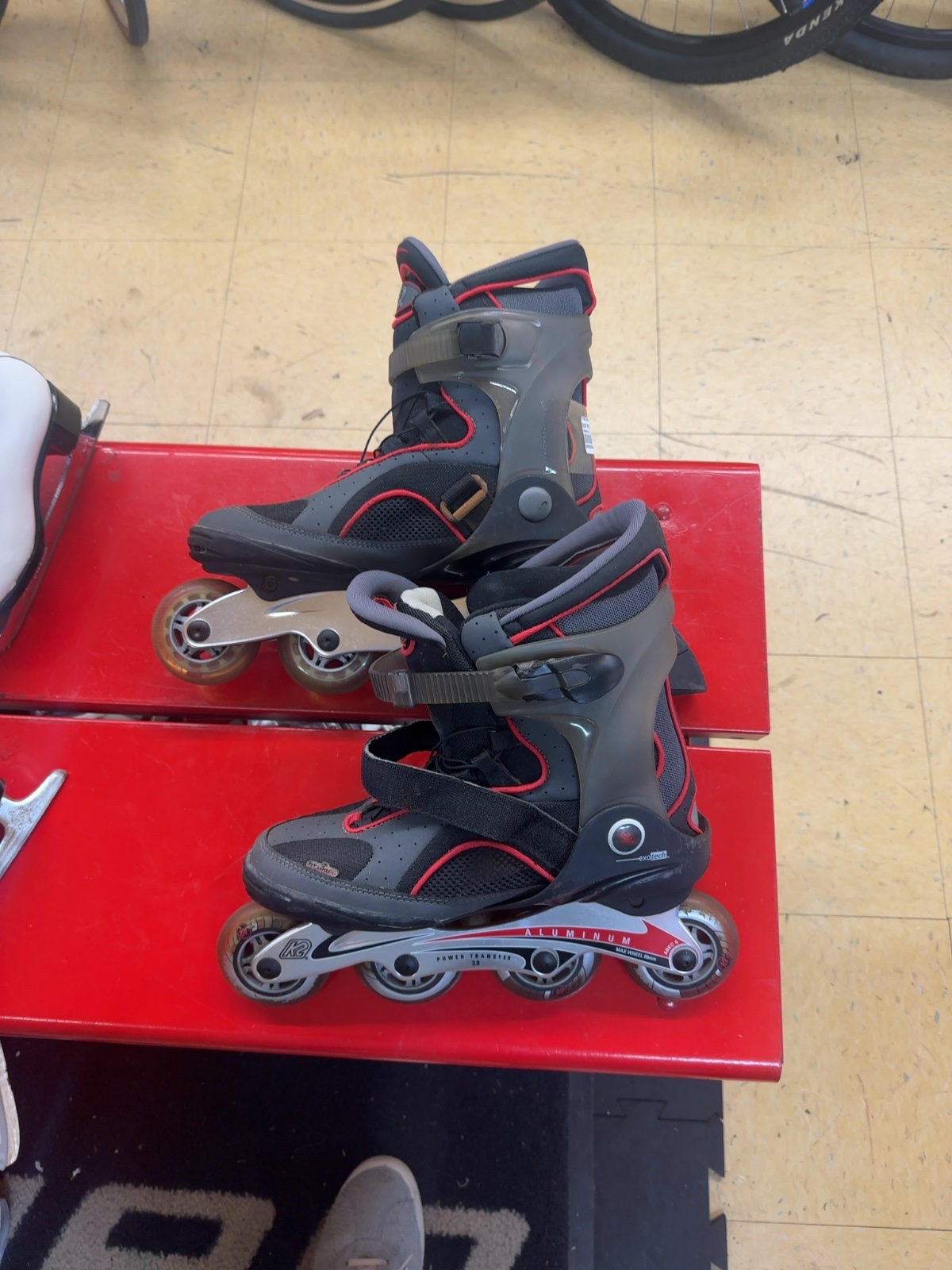 K2 ExoTech SoftBoot Inline Skates - Size 9.5