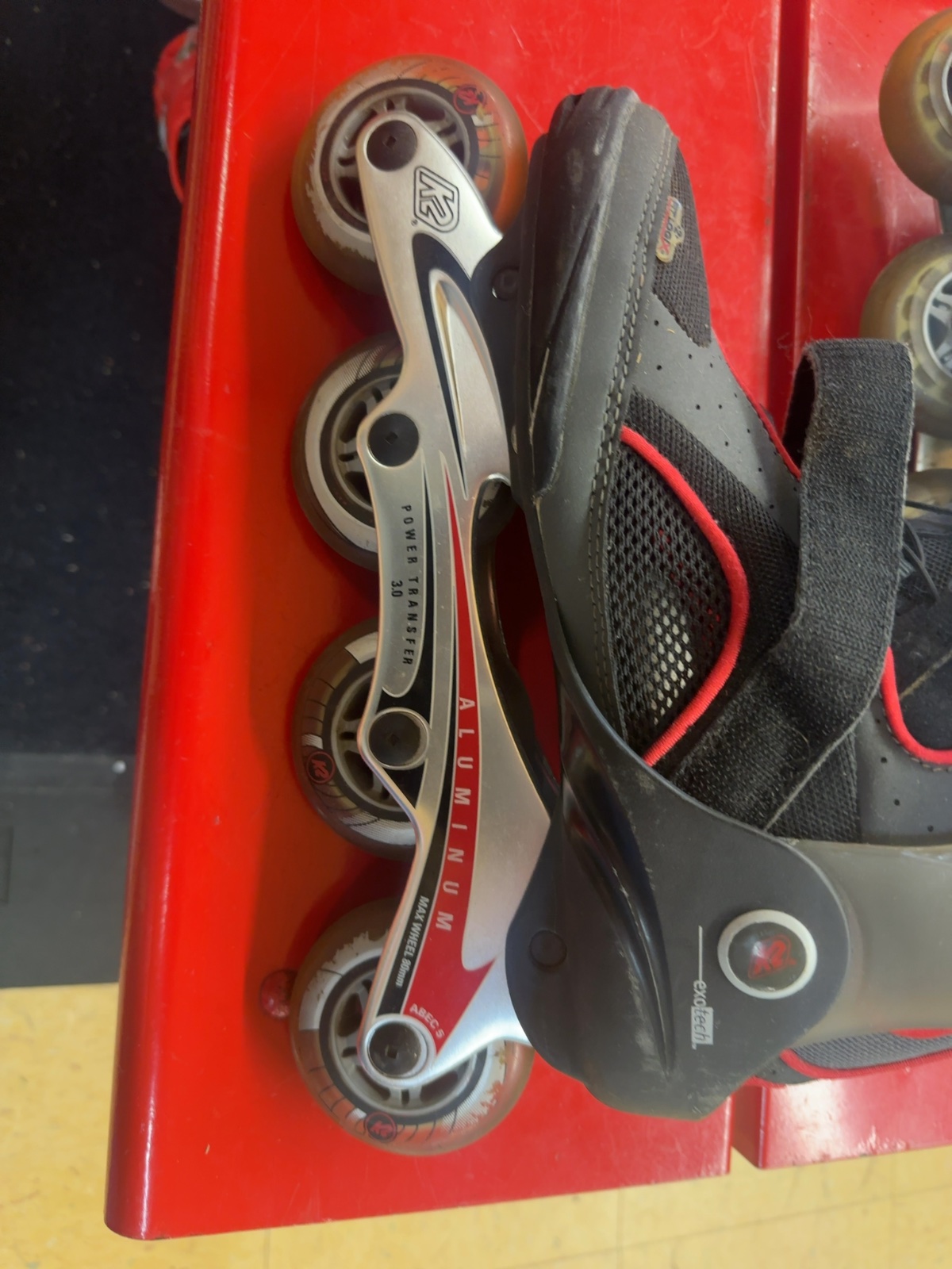 K2 ExoTech SoftBoot Inline Skates - Size 9.5