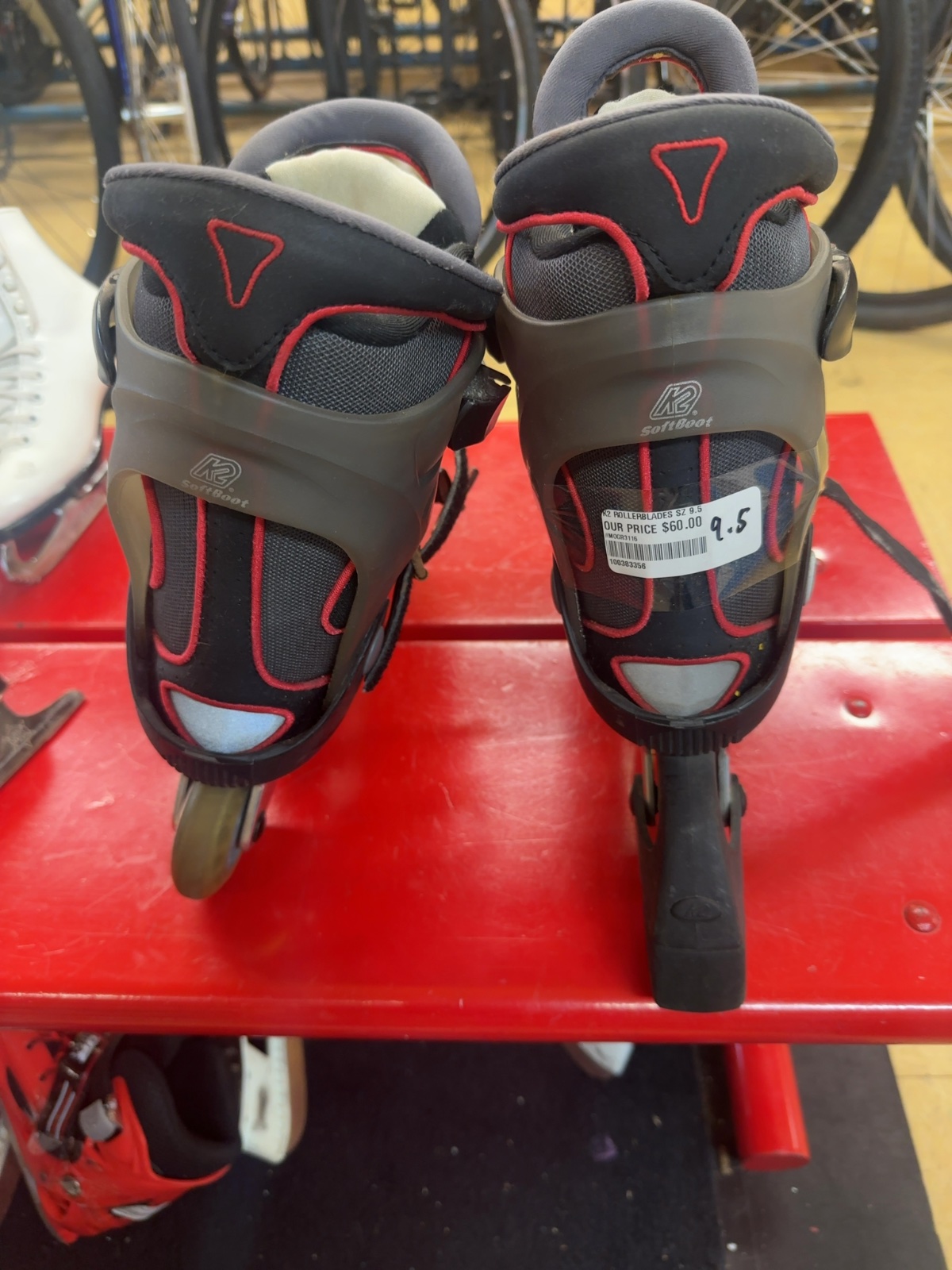 K2 ExoTech SoftBoot Inline Skates - Size 9.5