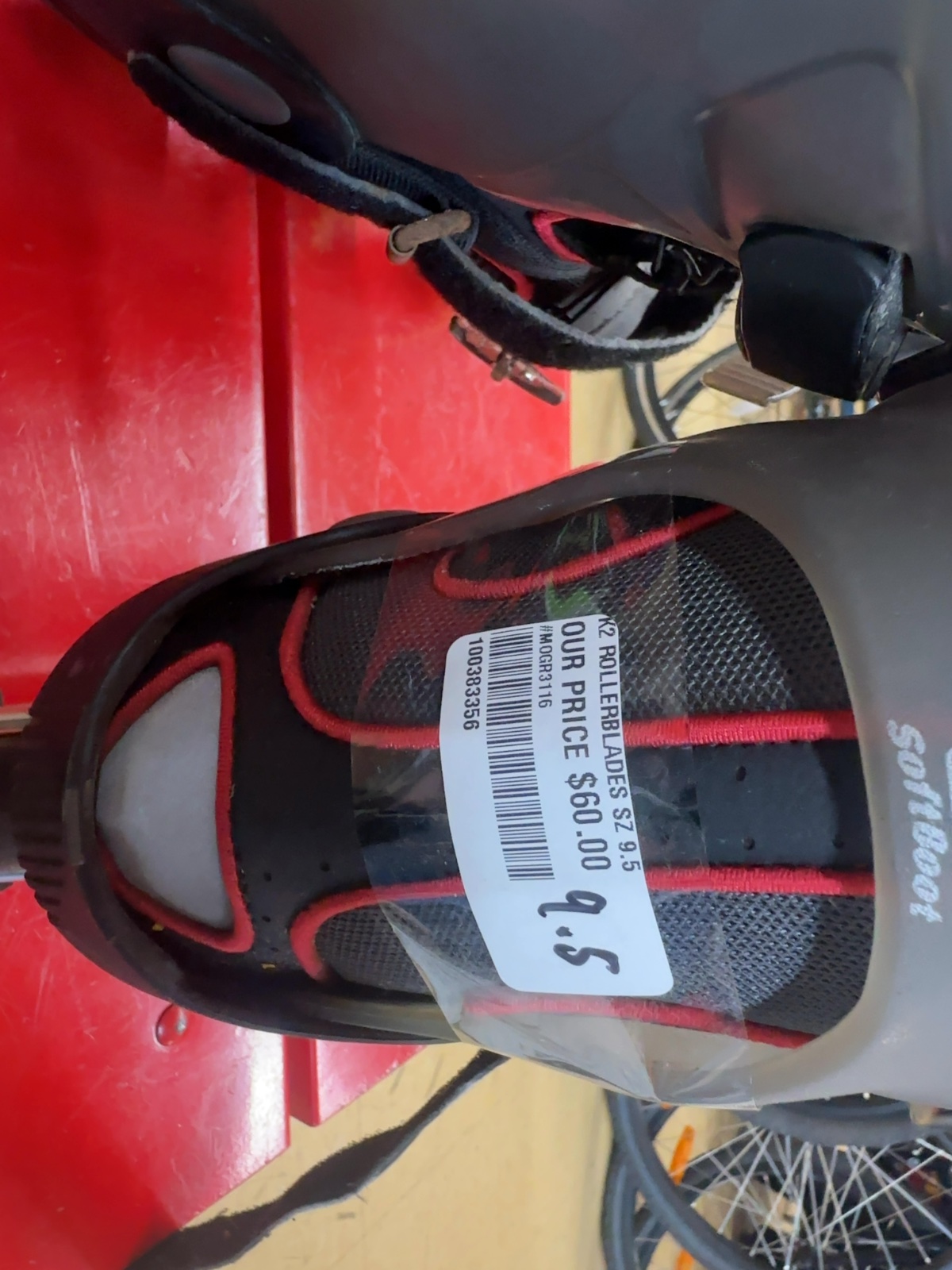 K2 ExoTech SoftBoot Inline Skates - Size 9.5