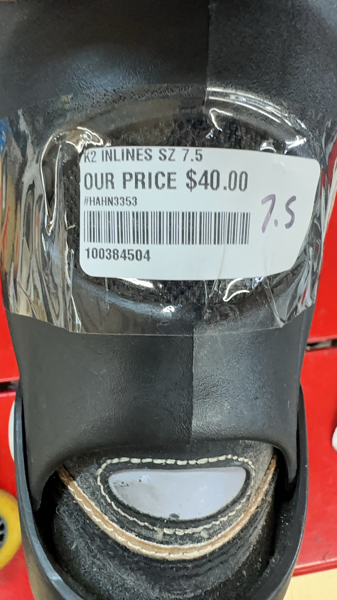 K2 Freedom Inline Skates - Size 8.5 US Men's