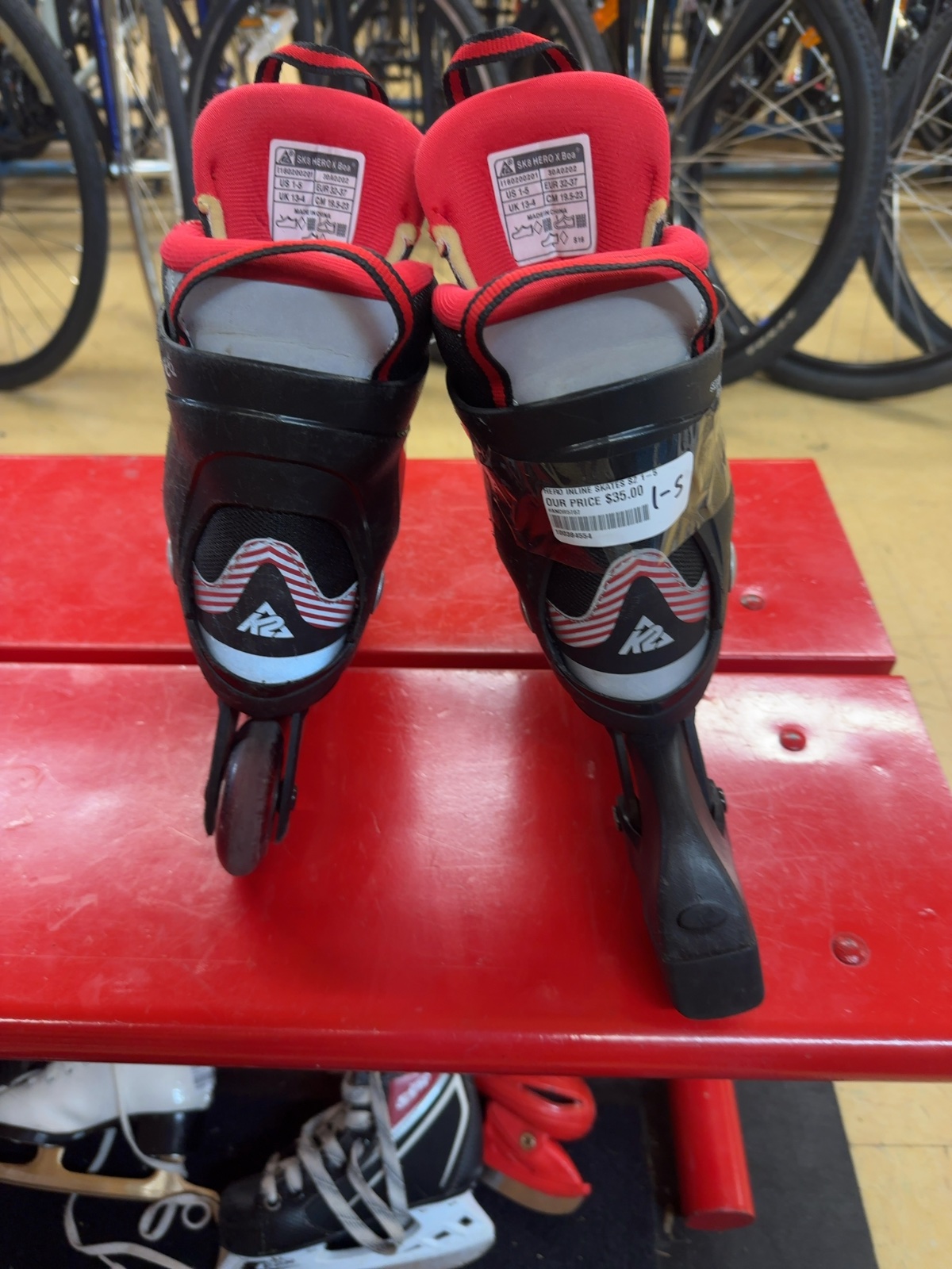 K2 Hero X Kids' Adjustable Inline Skates
Size 1-5