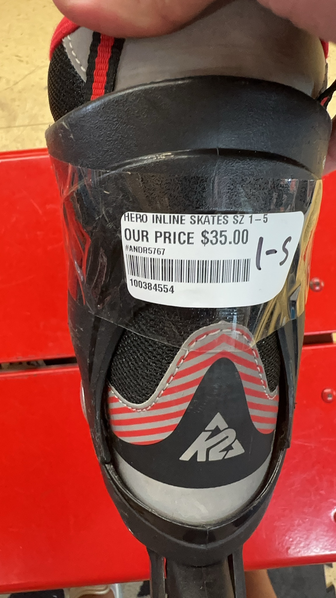 K2 Hero X Kids' Adjustable Inline Skates
Size 1-5