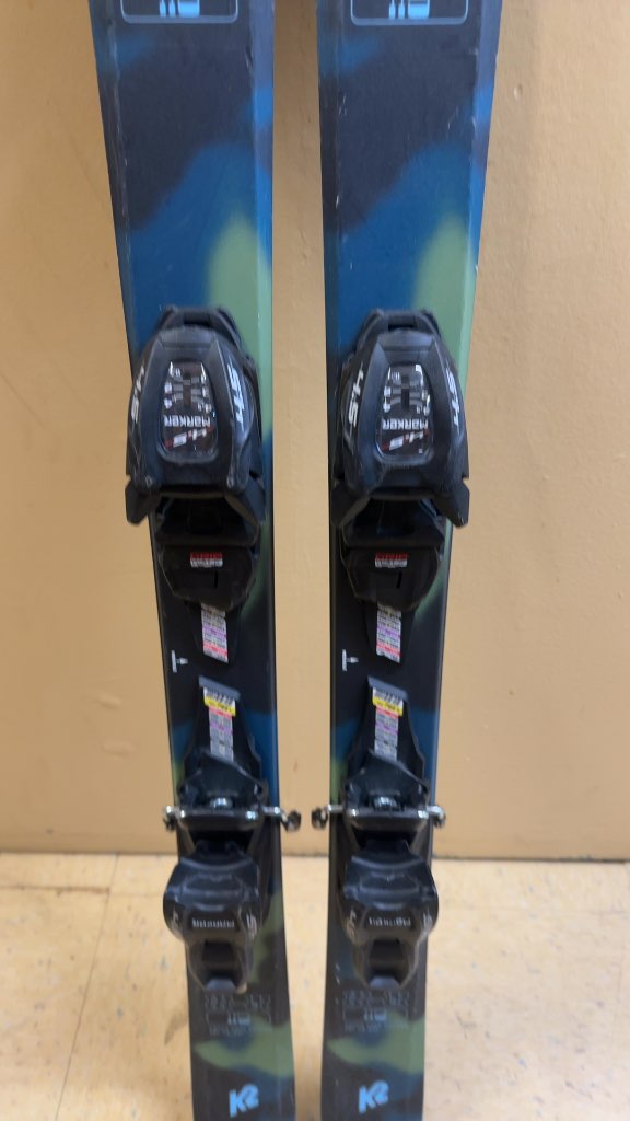 K2 Hi-Lo Skis with Marker 4.5 Bindings Used 119cm
