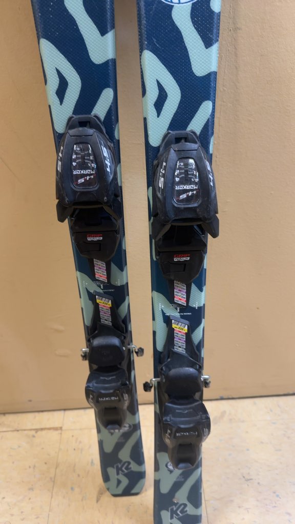 K2 Indy Skis with Marker 4.5 Bindings Used 112cm