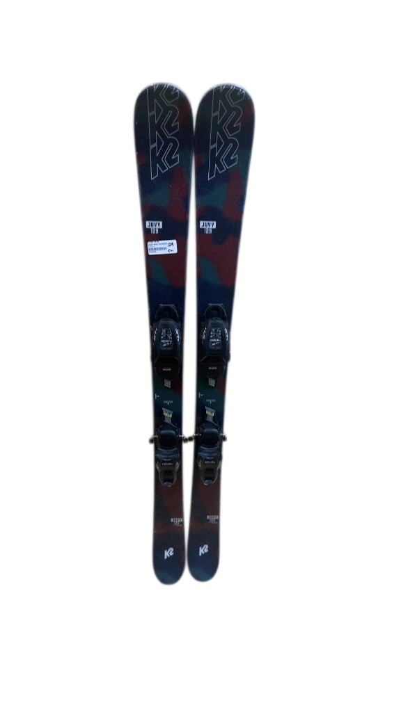 K2 Juvy Youth Skis Camo Used 129cm - image 1