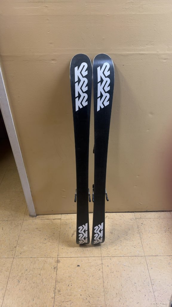 K2 Juvy Youth Skis Camo Used 129cm