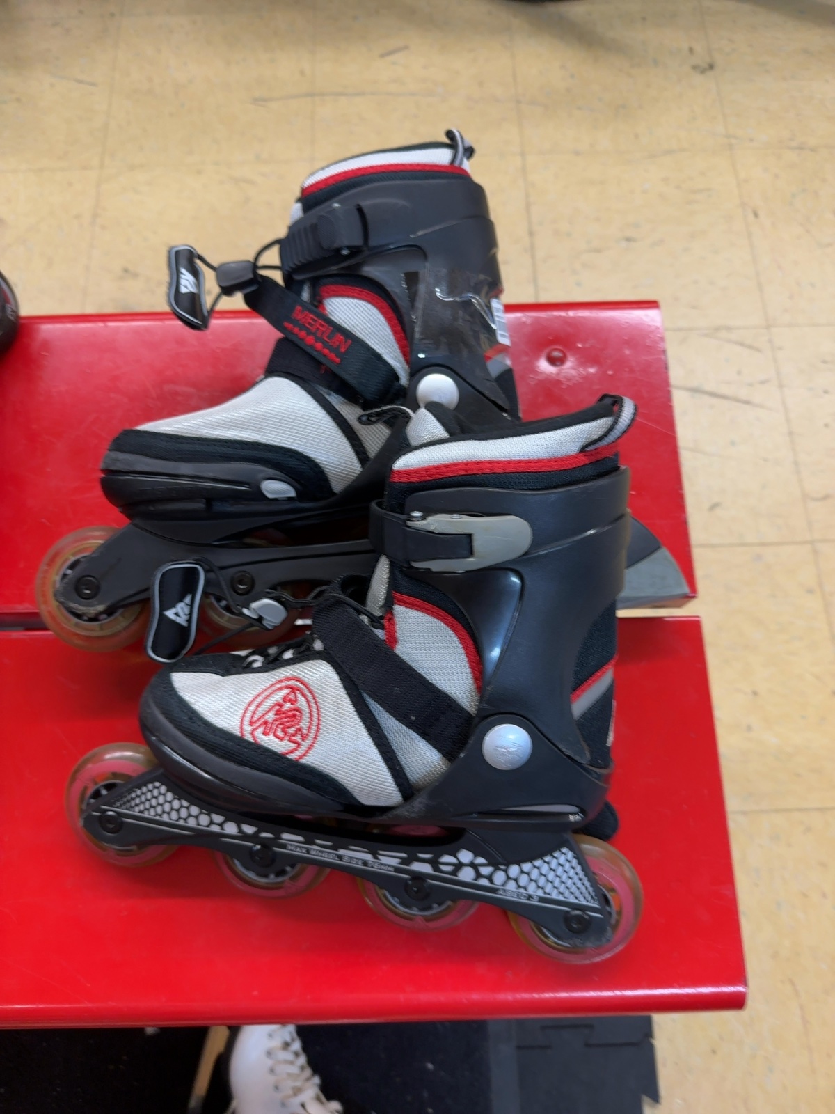 K2 Merlin Adjustable Inline Skates - Size 4-8