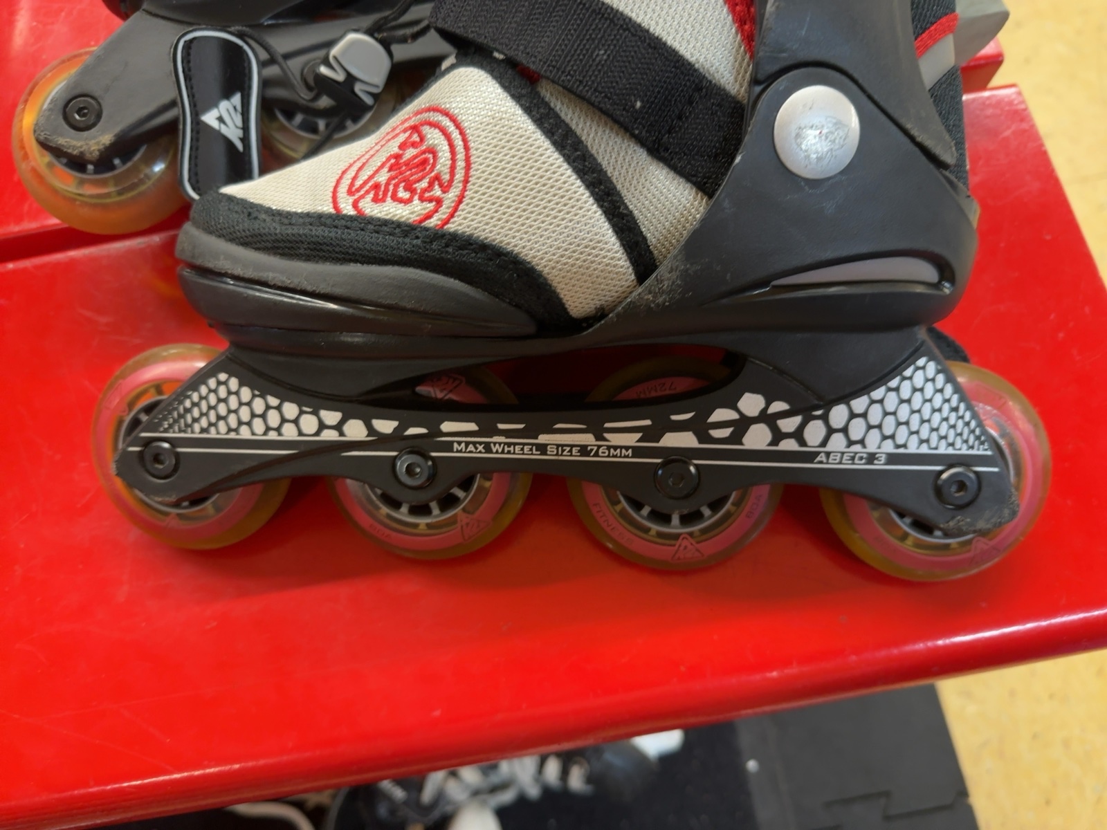 K2 Merlin Adjustable Inline Skates - Size 4-8