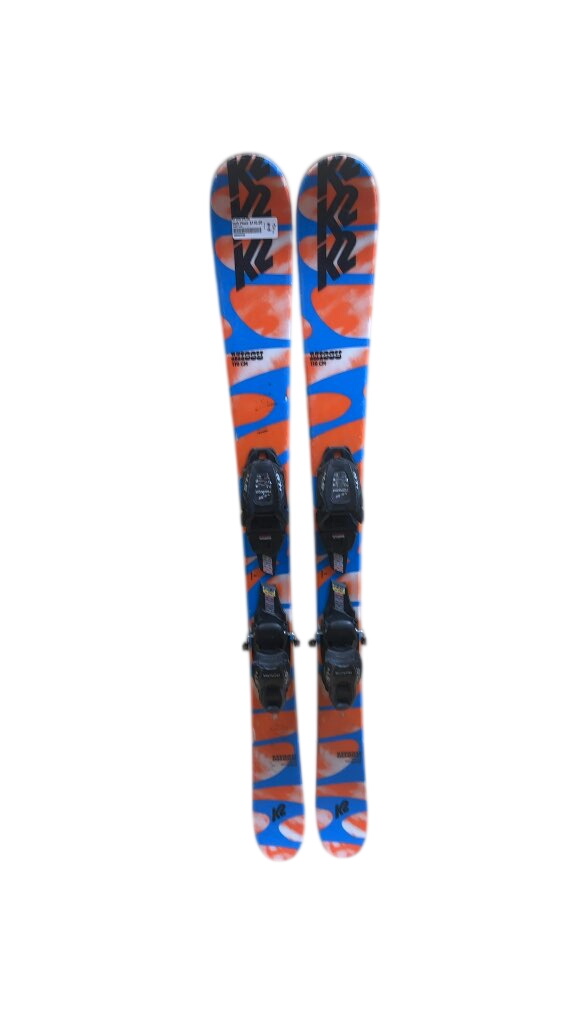 K2 Missy Girls' Skis with Marker Bindings Used 119 cm - image 1