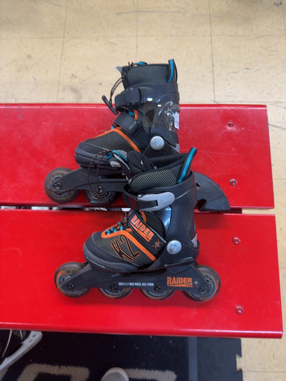 K2 Raider Pro Adjustable Kids Inline Skates