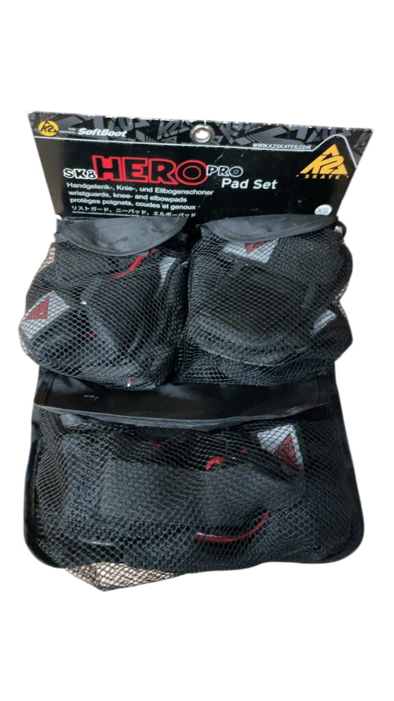 K2 SK8 Hero Pro Junior Pad Set - XS - image 1