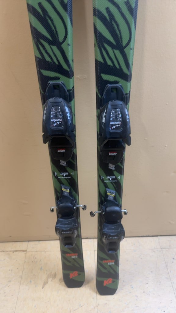 K2 Skis Indy Marker 4.5 Bindings Used 124cm