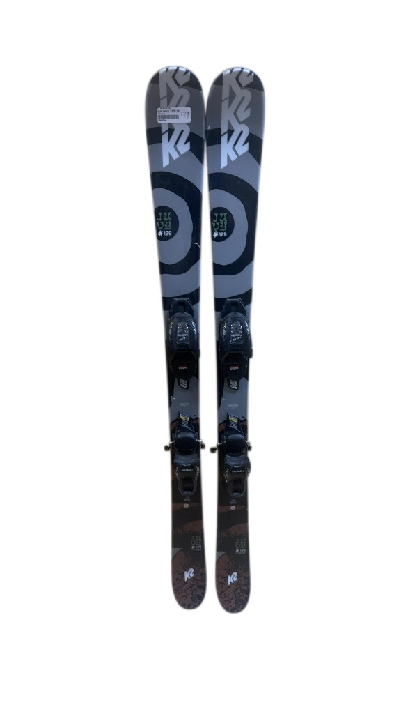 K2 Skis Juvy Youth Twin Tip Used 129cm - image 1
