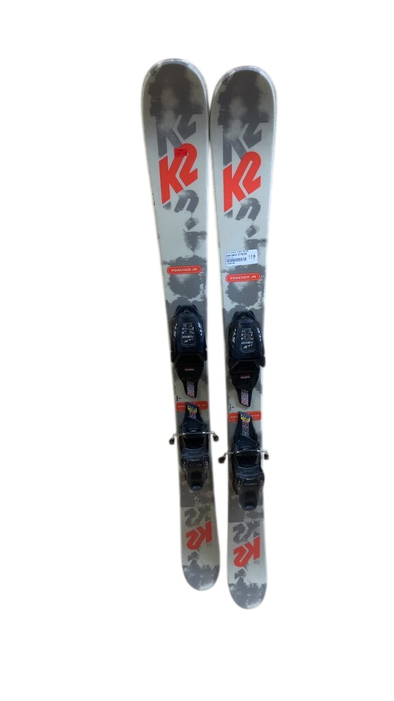 K2 Skis Poacher Jr with Marker 4.5 Bindings Used 119 cm - image 1