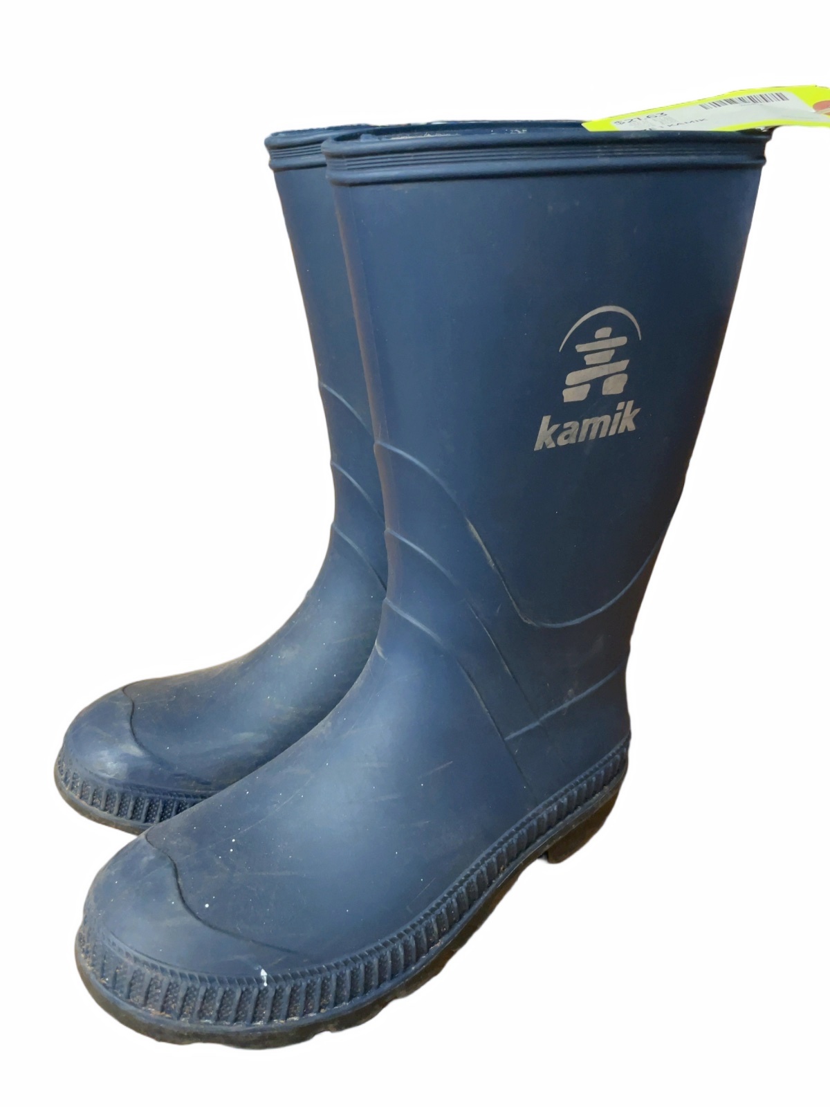 Kamik Rain Boots Size 1 Blue - image 1