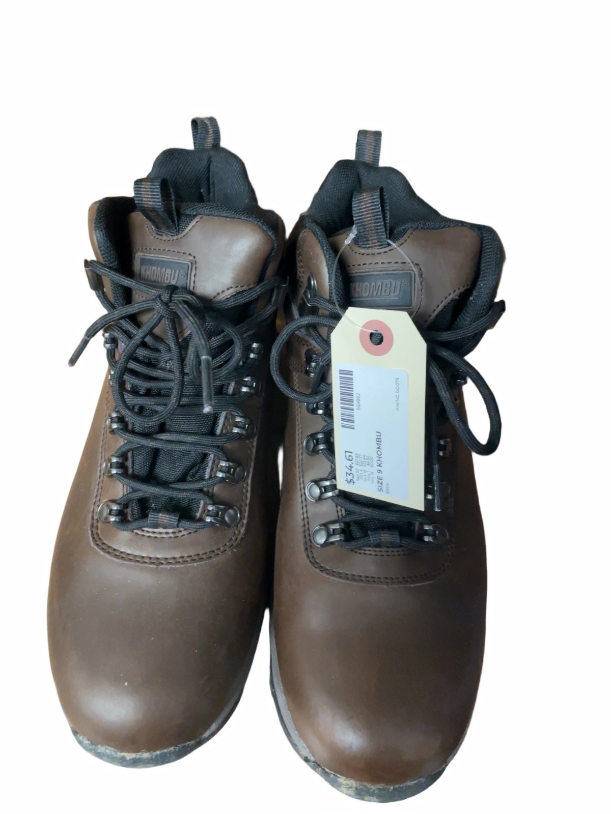 Khombu Ravine Size 9 M Brown Hiking Boots - image 1