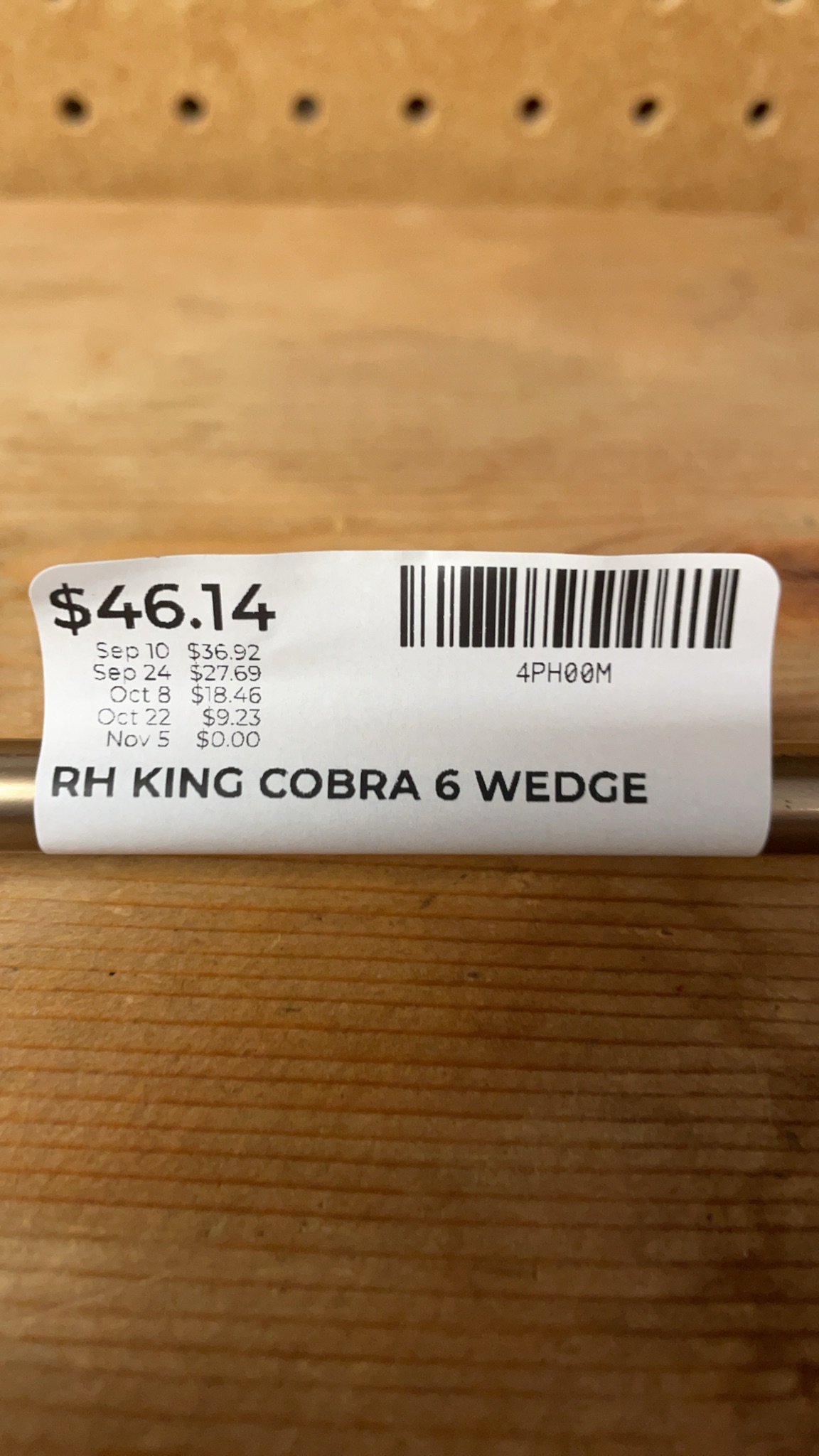 King Cobra FP 6 Iron